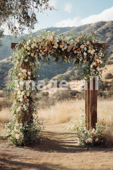 5145 Floral Arch
