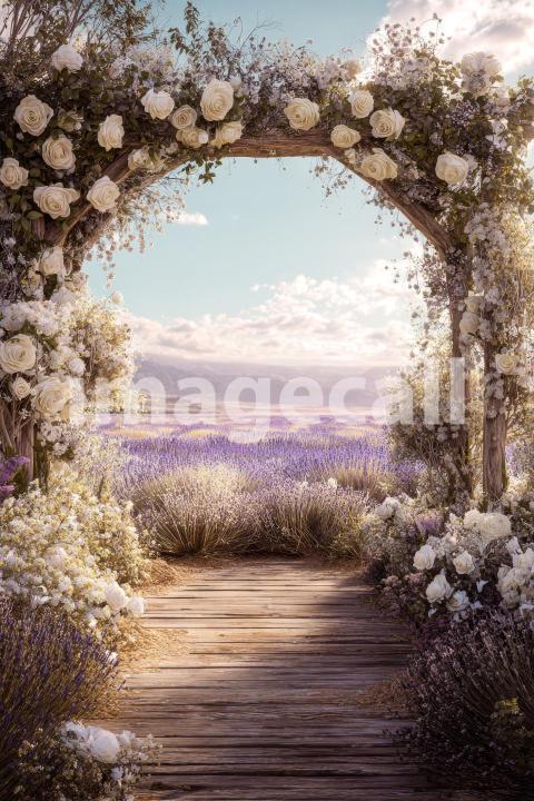 5148 Floral Arch