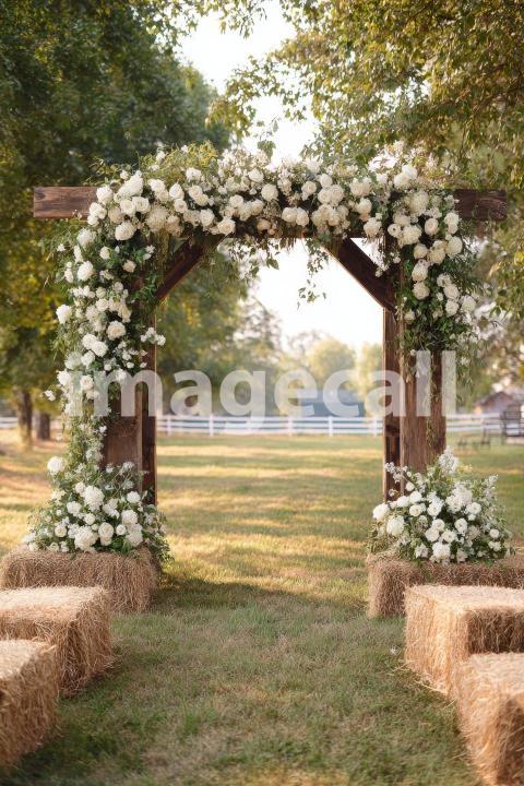 5152 Floral Arch