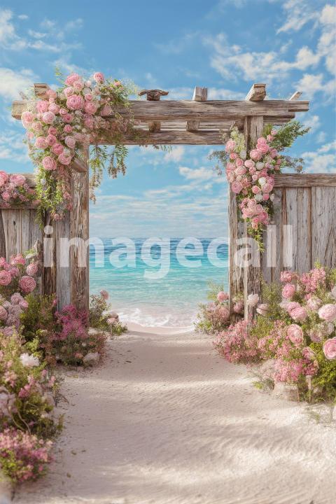 5154 Floral Arch