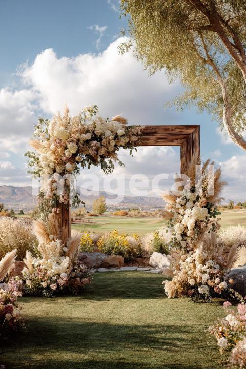 5158 Floral Arch
