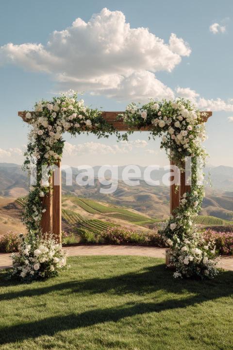 5165 Floral Arch