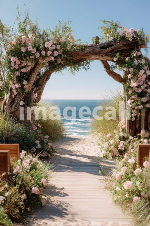 5172 Floral Arch