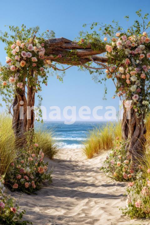 5173 Floral Arch