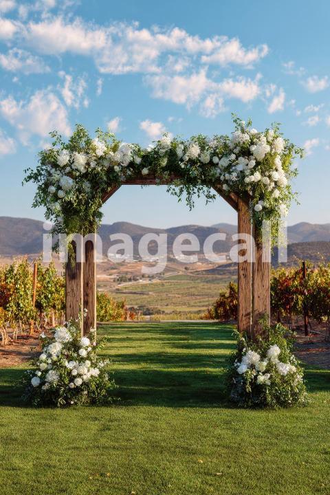 5167 Floral Arch