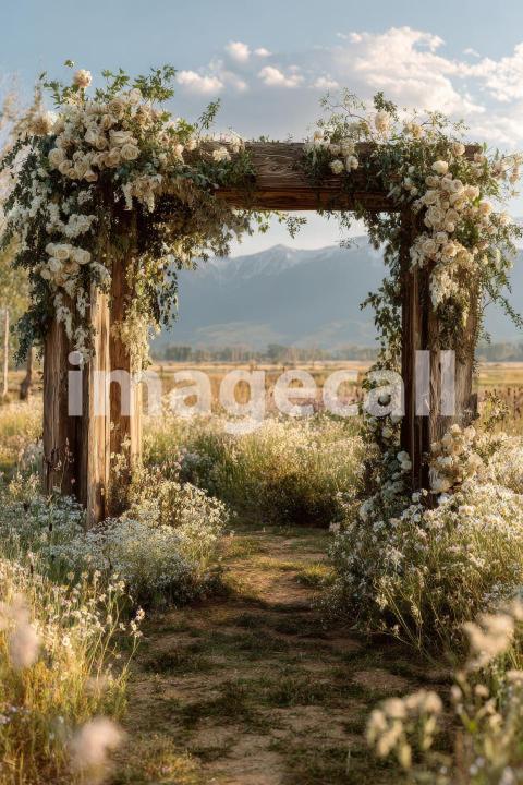 5157 Floral Arch