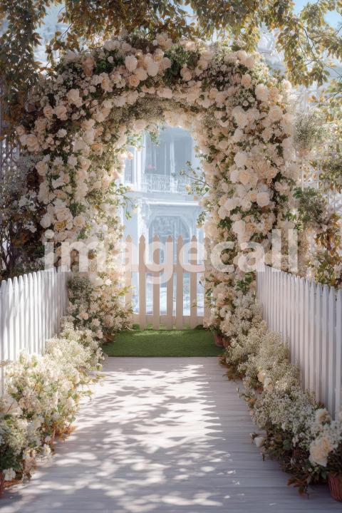 5179 Floral Arch