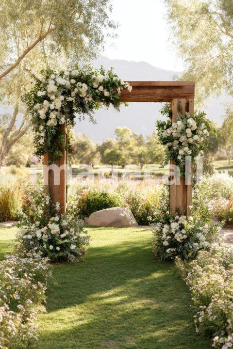 5159 Floral Arch