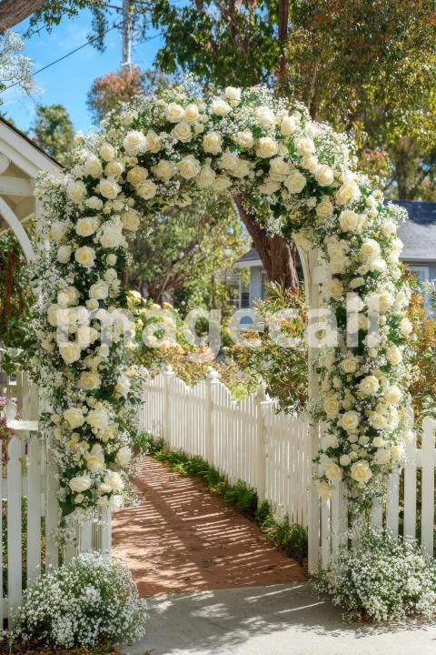 5178 Floral Arch