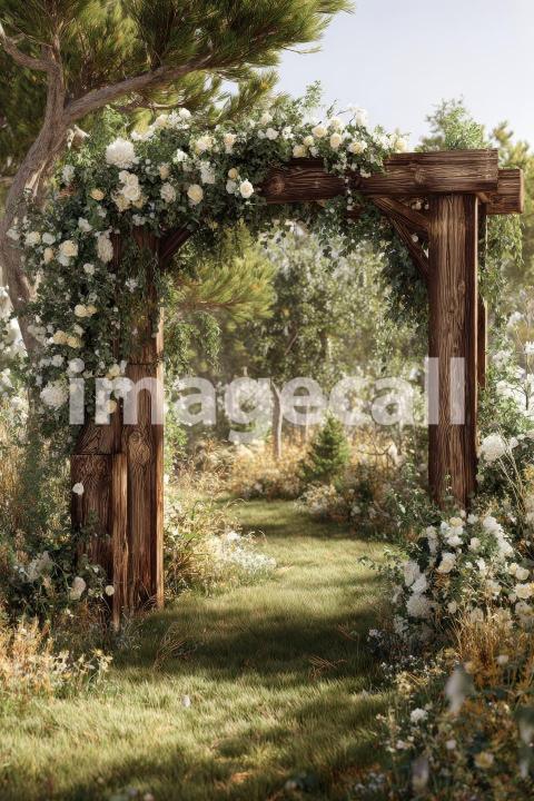 5184 Floral Arch