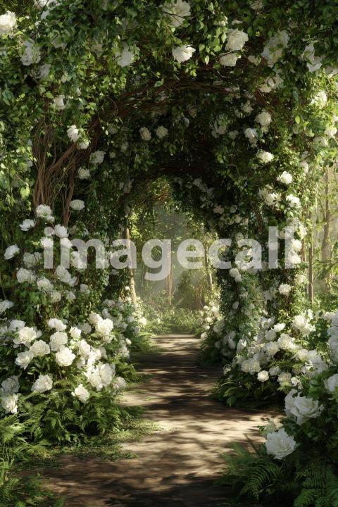 5196 Floral Arch