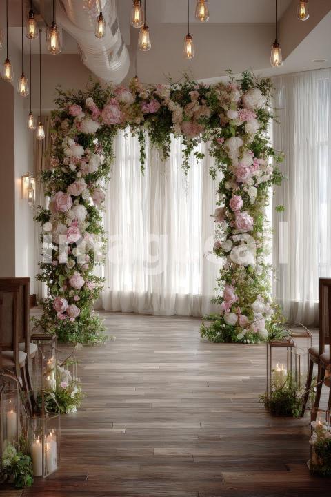 5197 Floral Arch
