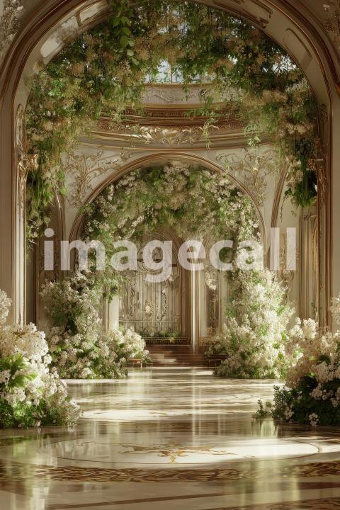 5203 Floral Arch
