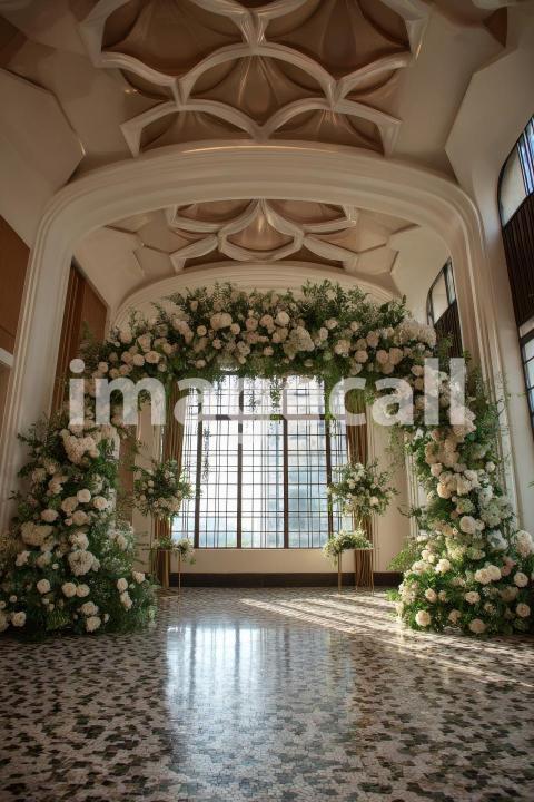 5208 Floral Arch