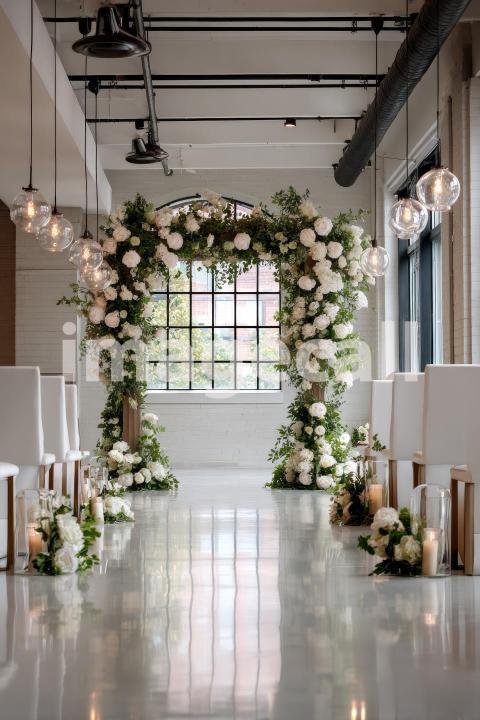 5213 Floral Arch