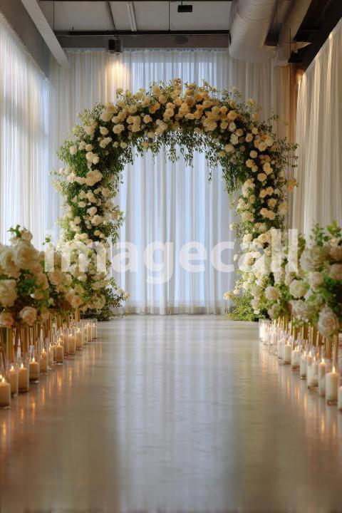 5215 Floral Arch
