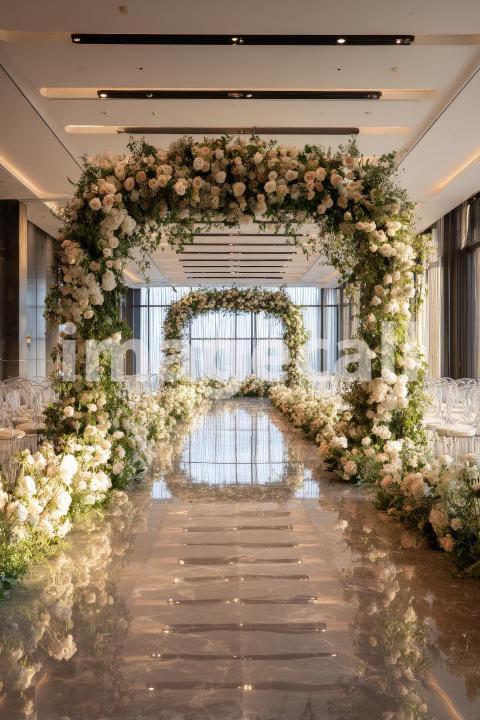 5217 Floral Arch