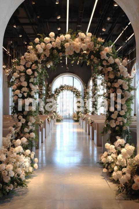5224 Floral Arch