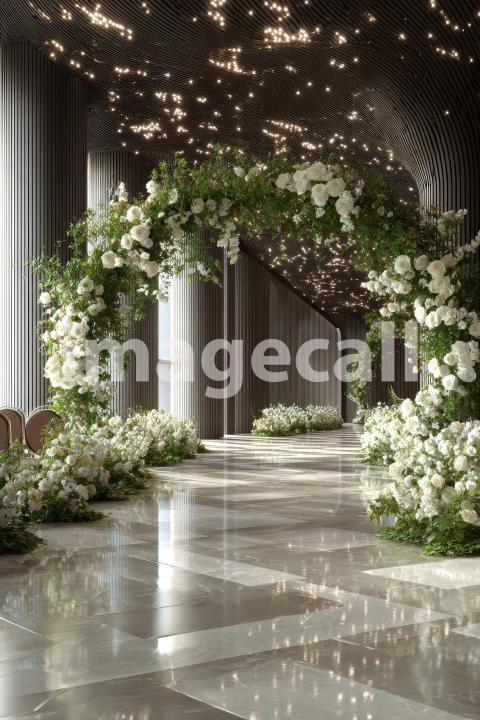 5235 Floral Arch