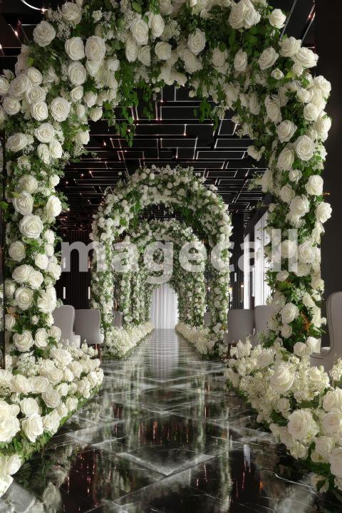 5233 Floral Arch