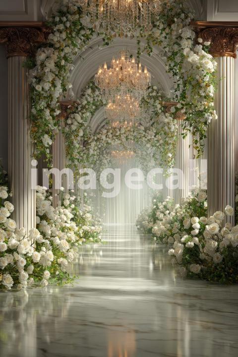 5243 Floral Arch