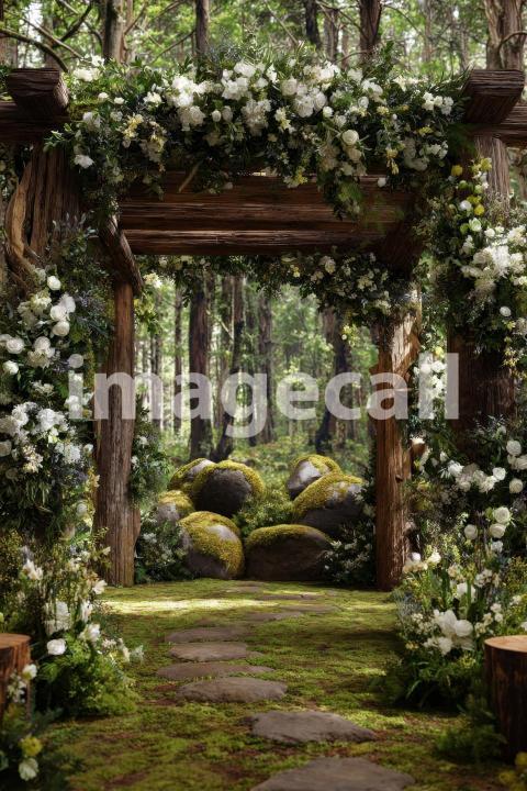 5245 Floral Arch