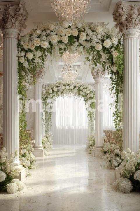5244 Floral Arch