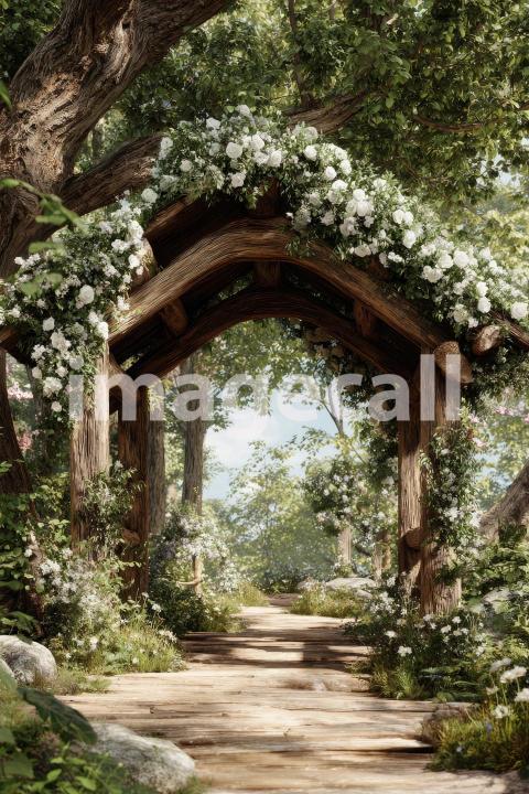 5255 Floral Arch