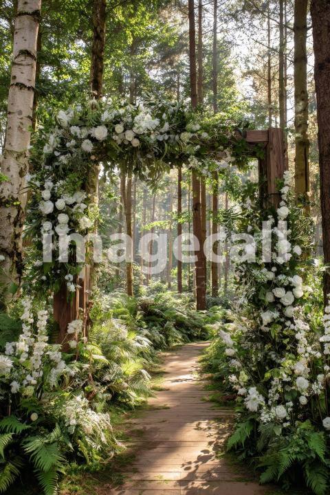 5246 Floral Arch