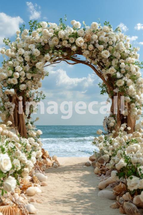 5262 Floral Arch