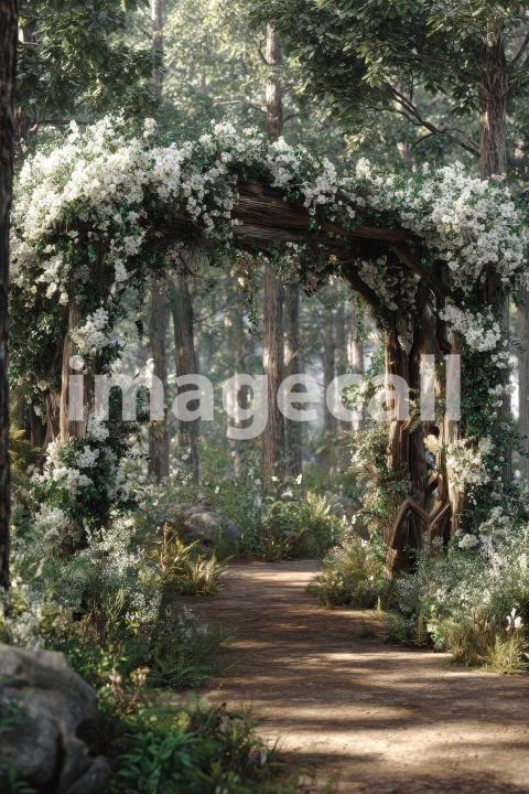 5263 Floral Arch