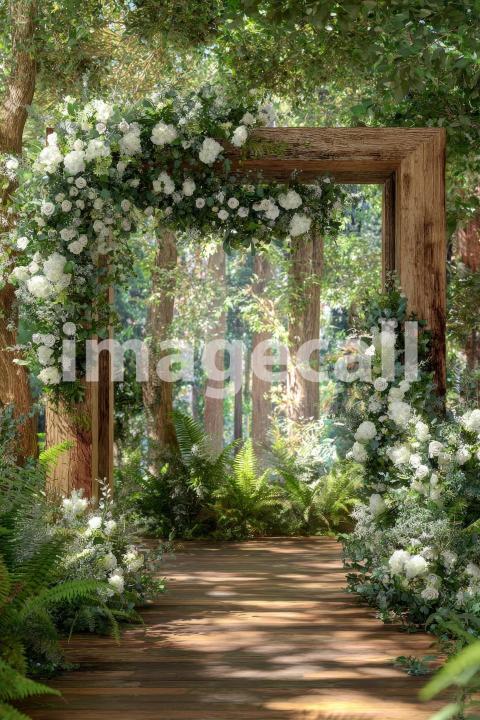 5248 Floral Arch