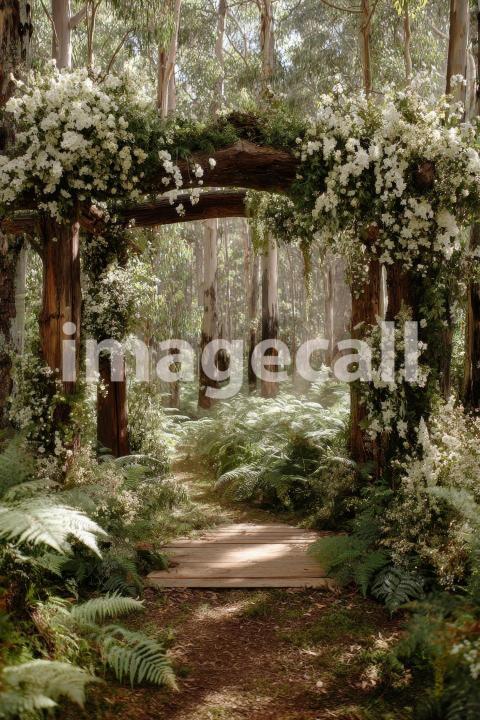 5247 Floral Arch