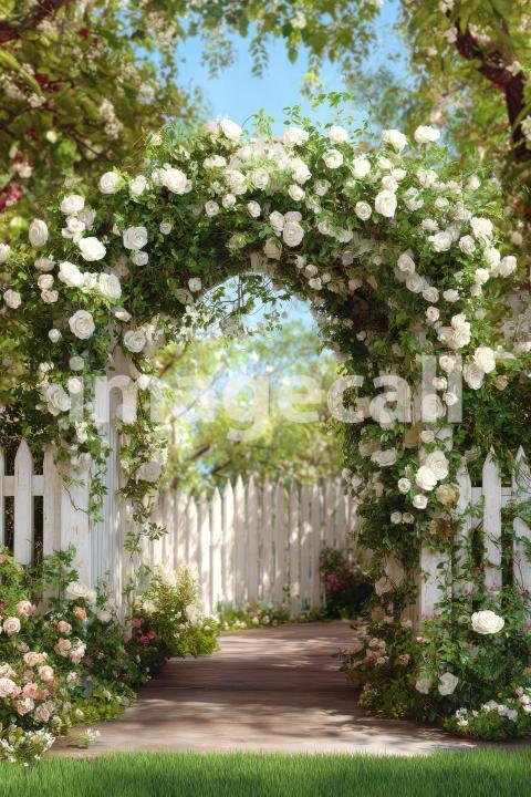5249 Floral Arch