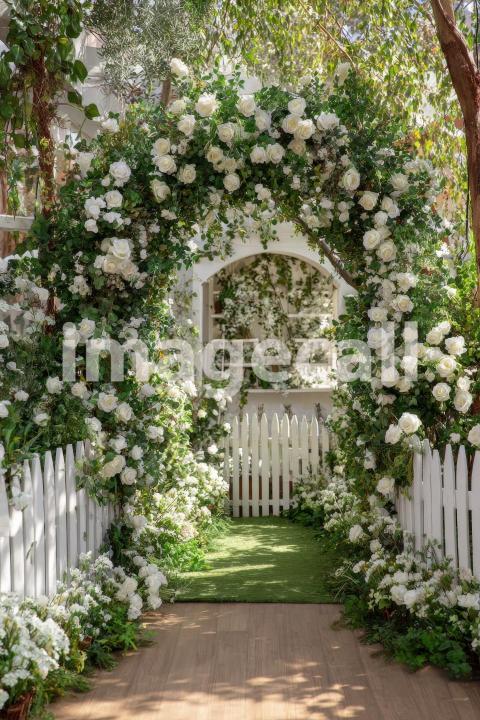 5250 Floral Arch