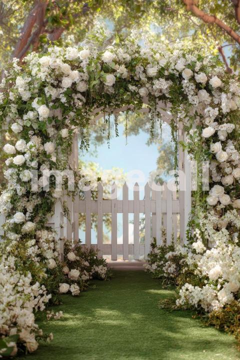 5251 Floral Arch