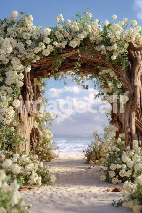 5253 Floral Arch