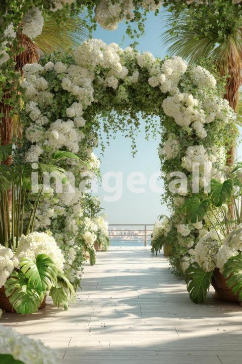 5270 Floral Arch