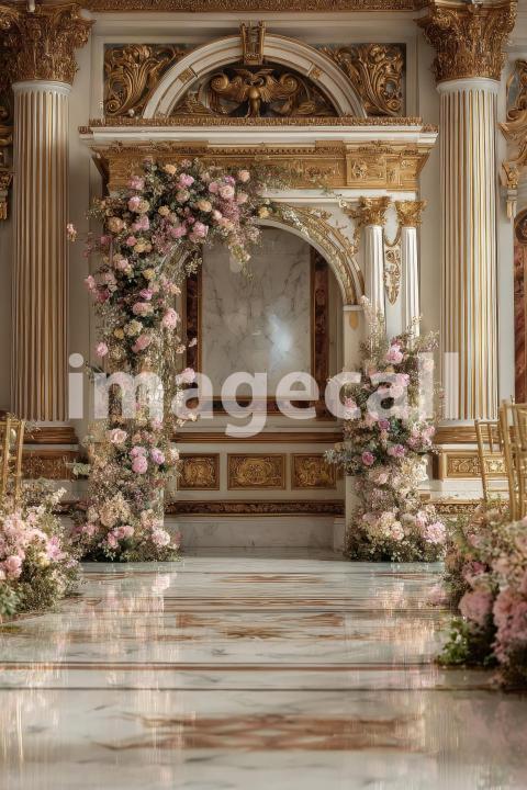 5286 Floral Arch