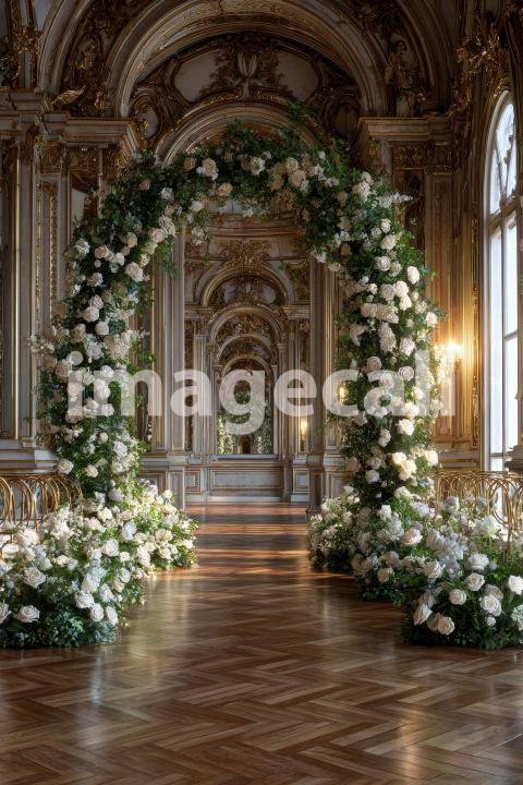 5295 Floral Arch