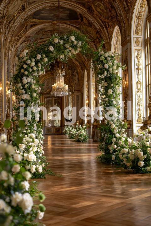 5298 Floral Arch
