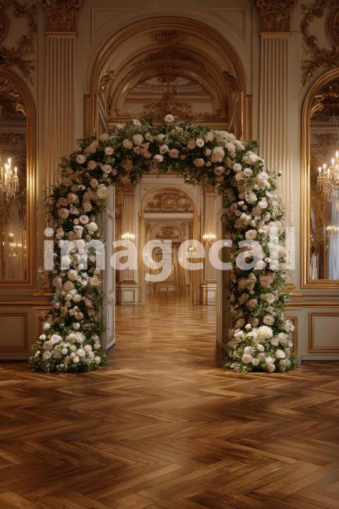 5296 Floral Arch