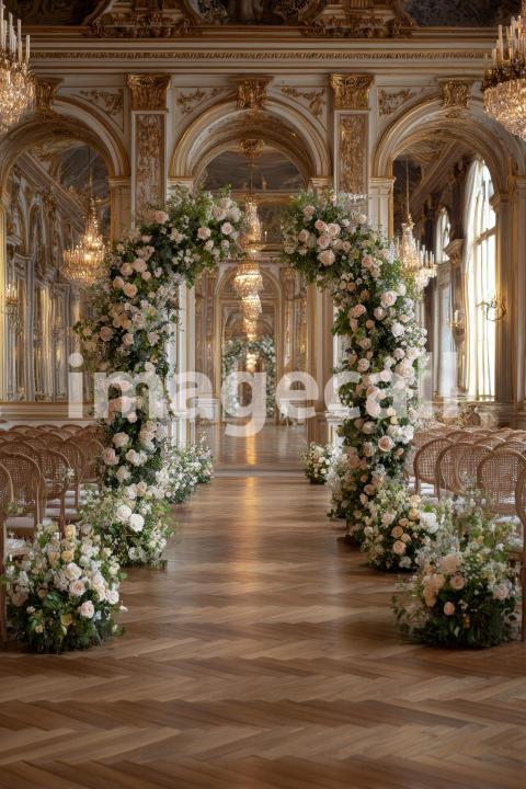 5297 Floral Arch