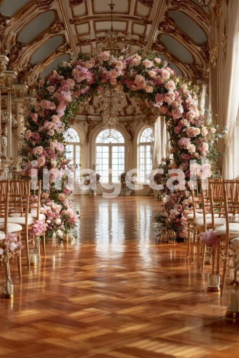 5290 Floral Arch