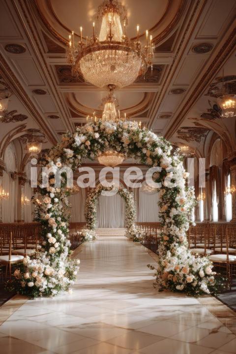 5302 Floral Arch