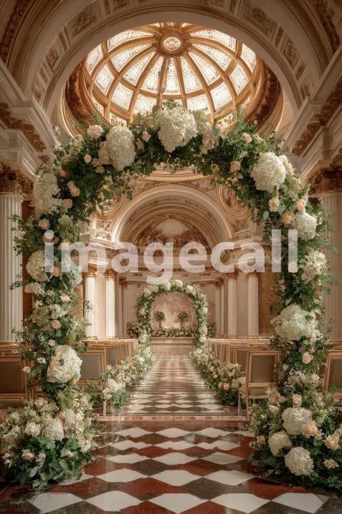 5308 Floral Arch
