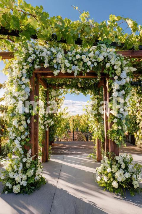 5324 Floral Arch