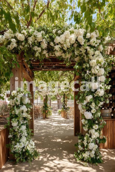 5325 Floral Arch