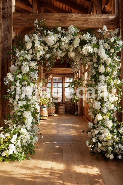 5327 Floral Arch