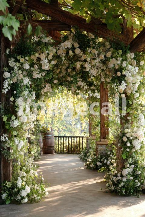 5326 Floral Arch